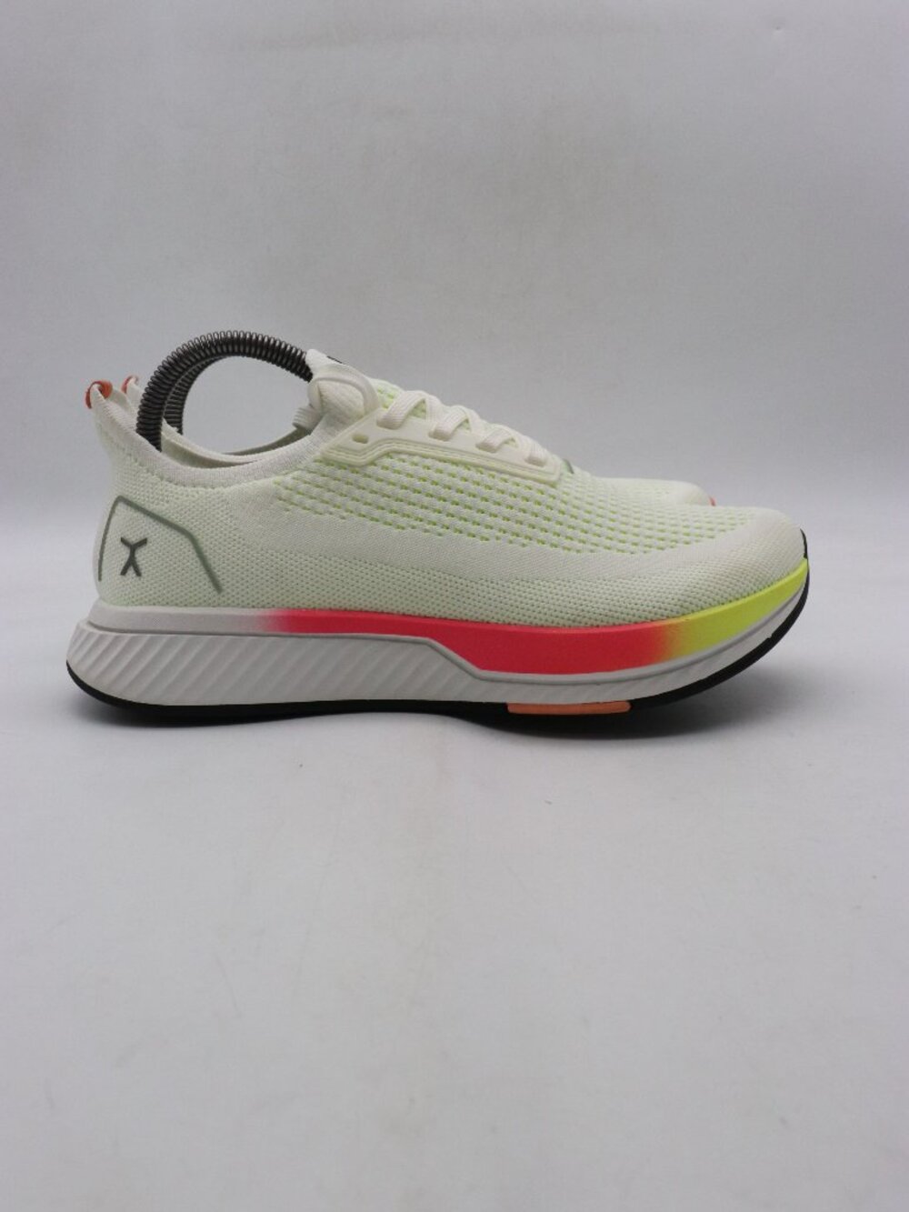 Fluxw Adapt Runner White Neon Men's 7 Womens 8.5 Running Athletic Walking Sneake